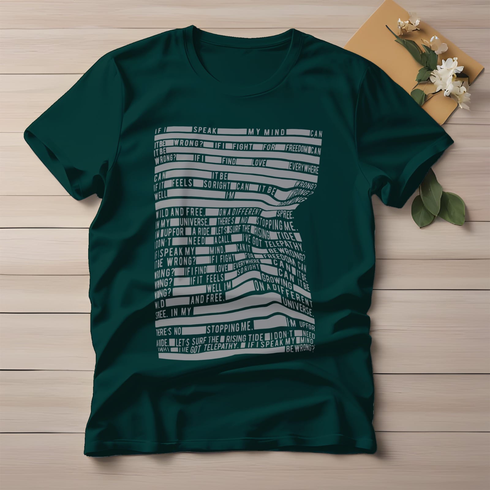 Short sleeve tee shirt