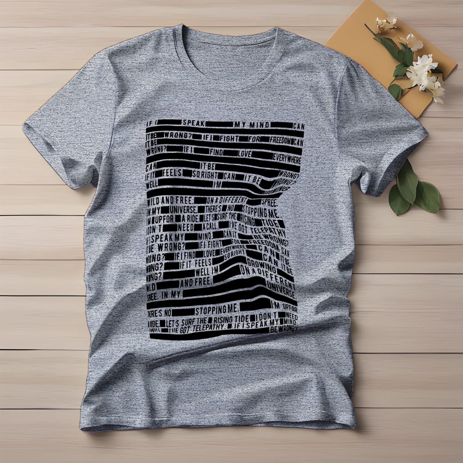 Short sleeve tee shirt