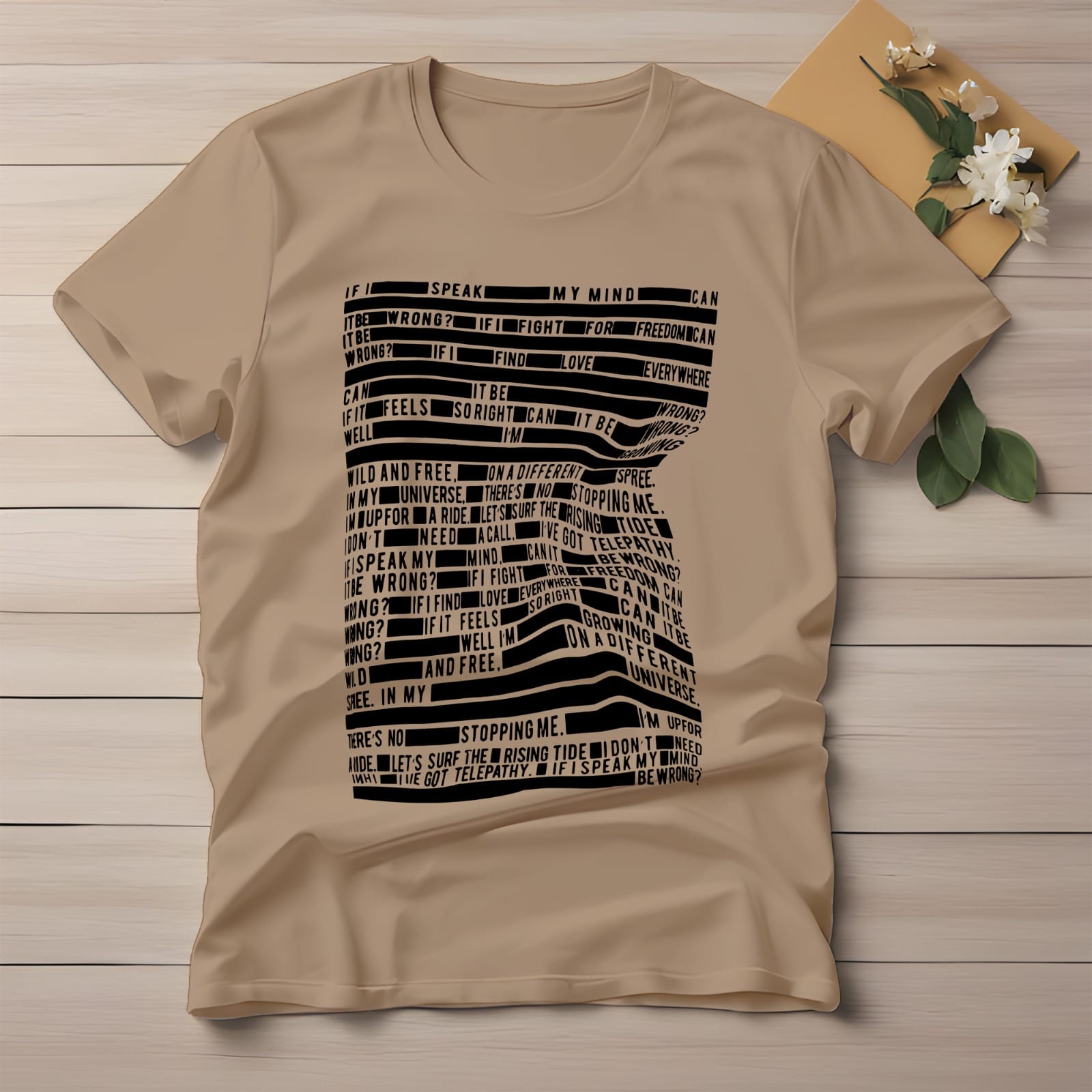 Short sleeve tee shirt