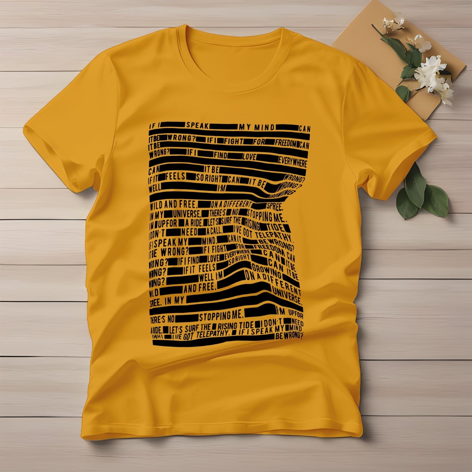 Short sleeve tee shirt